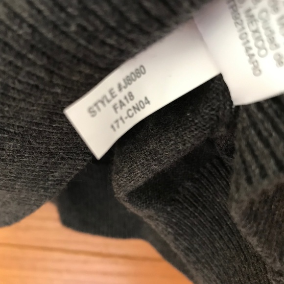 NWT J.Crew silver polka dot sweater - Picture 7 of 7